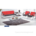 Latest modern design Pu leather metal legs office sofa